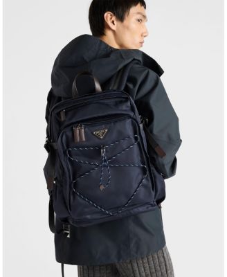 Speedrock Re-Nylon and Leather Backpack