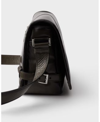  Antiqued Leather Shoulder Bag