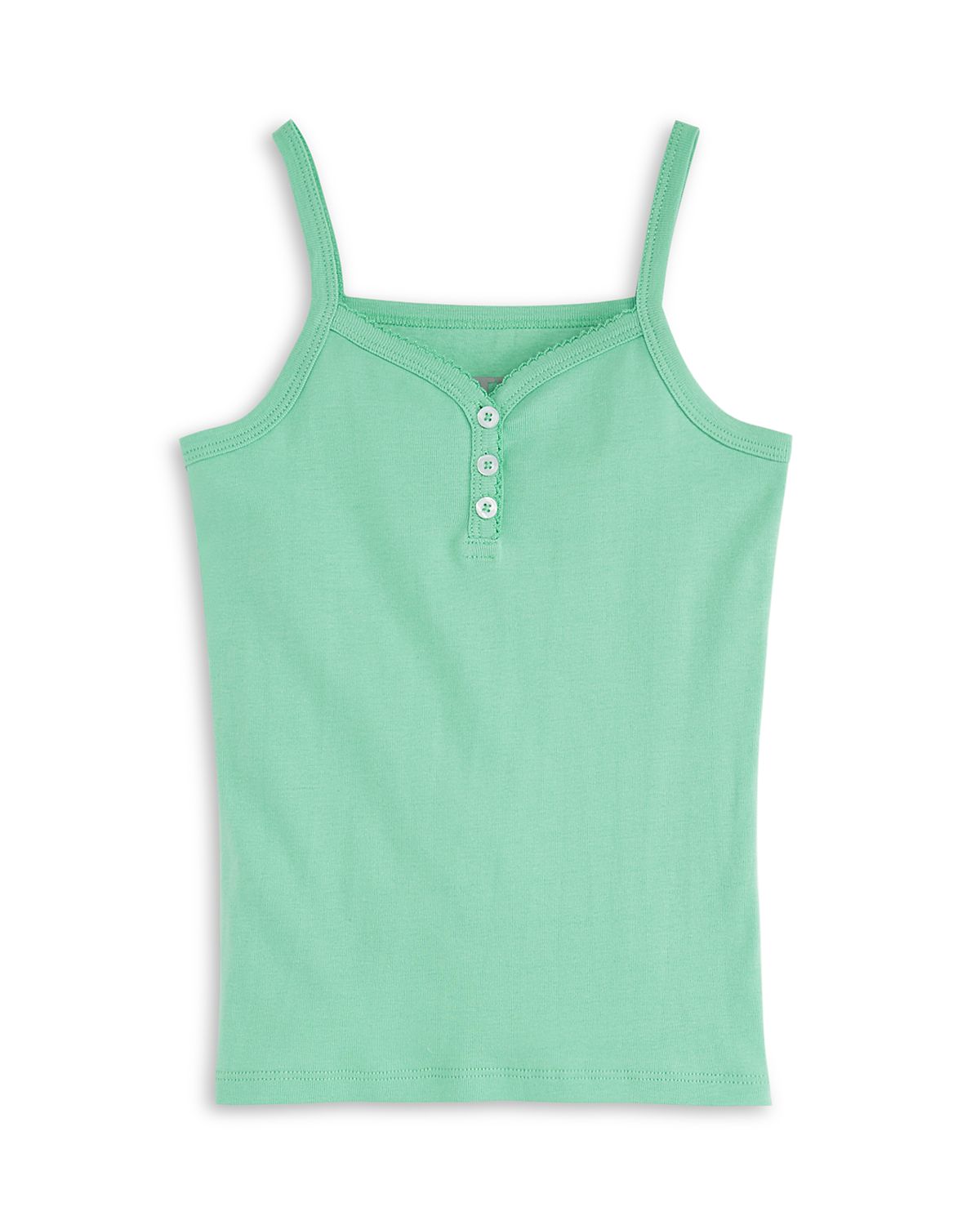 KatieJnyc Girls' Tween Hailey Henley Tank Top - Big Kid