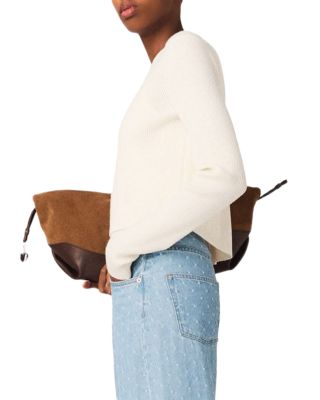 Wool Blend Long Sleeve Sweater