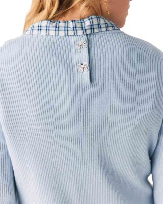 Wool Blend Long Sleeve Sweater