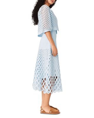 Rhinestone Crochet Cardigan