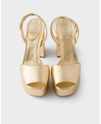  Women's Mordore Nappa Leather Platform Sandals