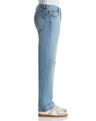 Relaxed Fit Straight Leg Jeans in Glow