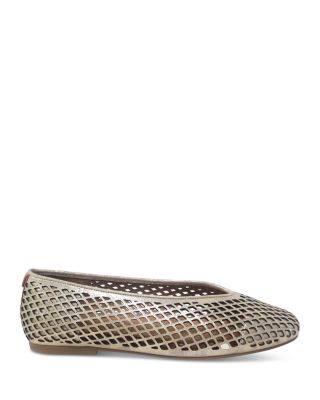 Women's Willow Perforated Leather Ballet Flats