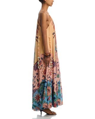 Boho Floral Delhi Mix Maxi Dress