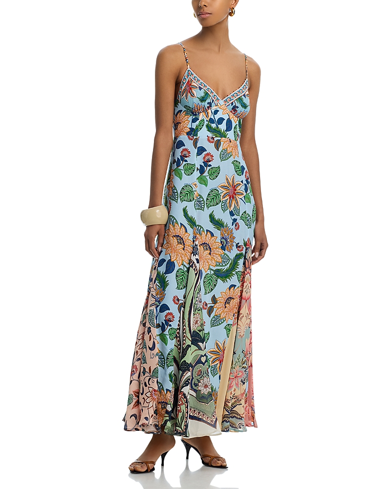 Farm Rio Floral Delhi Maxi Dress
