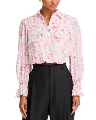 Garden Doodle Zendaya Top