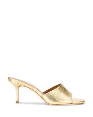Women's Bea Metallic Leather Mules