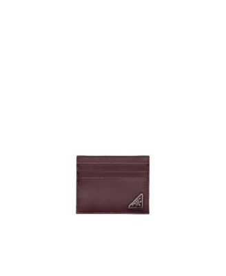 Saffiano Leather Card Holder