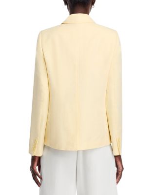 Linen and Cotton Patch Pocket Blazer