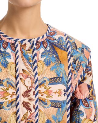 Sea Garden Scarf Soft Jacket