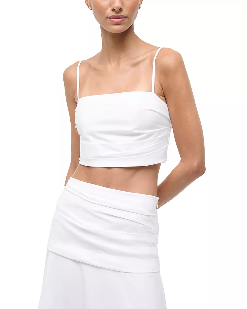 Staud Lorenzo Crop Top