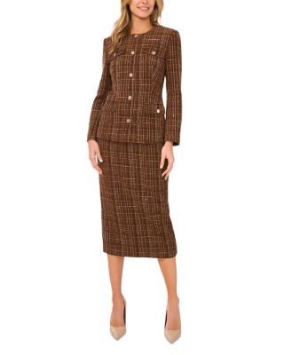 Brinella Tweed Pencil Skirt