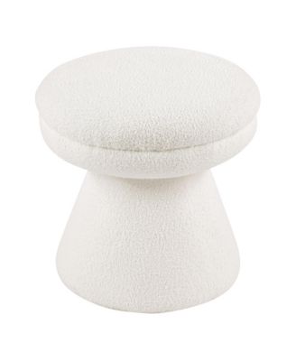  Torio Mushroom Pedestal Fabric Ottoman