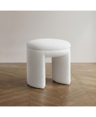  Nola U-Shaped Upholstered Ottoman