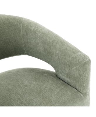  Orion Modern Upholstered Accent Chair with Casters
