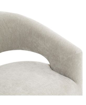  Orion Modern Upholstered Accent Chair with Casters