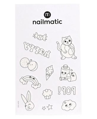 Kawai Temporary Tattoo for Kids - 5-7 Years
