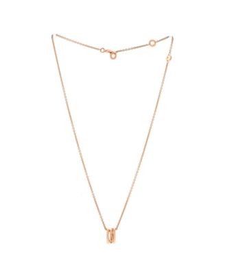  B.Zero1 Design Legend Zaha Hadid Pendant Necklace 18K Rose Gold, 15.25 - 18"