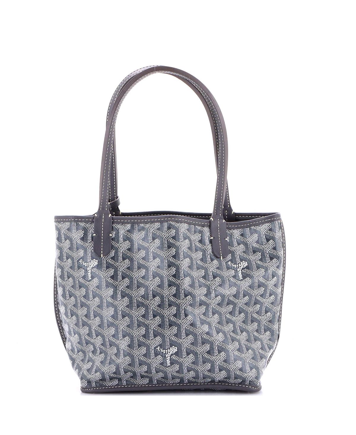 Pre-Owned Goyard Mini Anjou Reversible Tote Coated Canvas