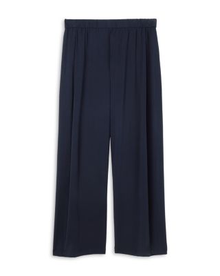 Stretch Jersey Straight Ankle Pants