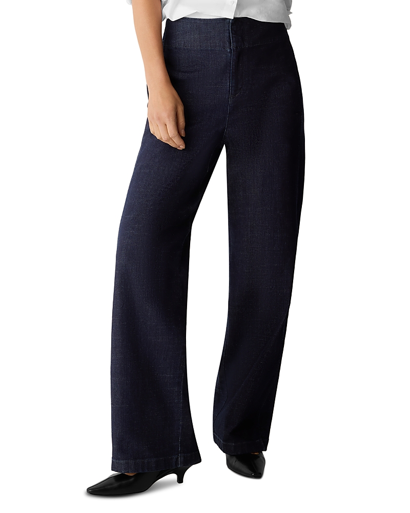 Eileen Fisher Denim Wide Leg Pants