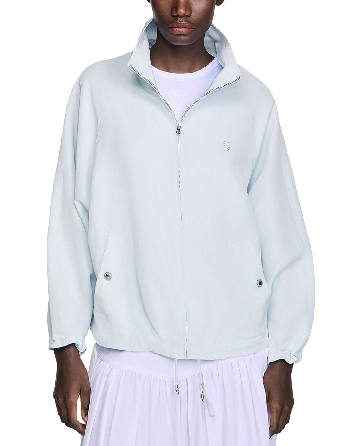 Sandro Stand Collar Over