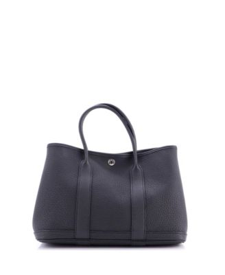 30 Garden Party Tote Leather