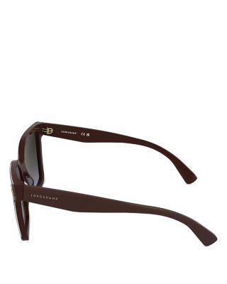 Roseau Pin Square Sunglasses, 55mm