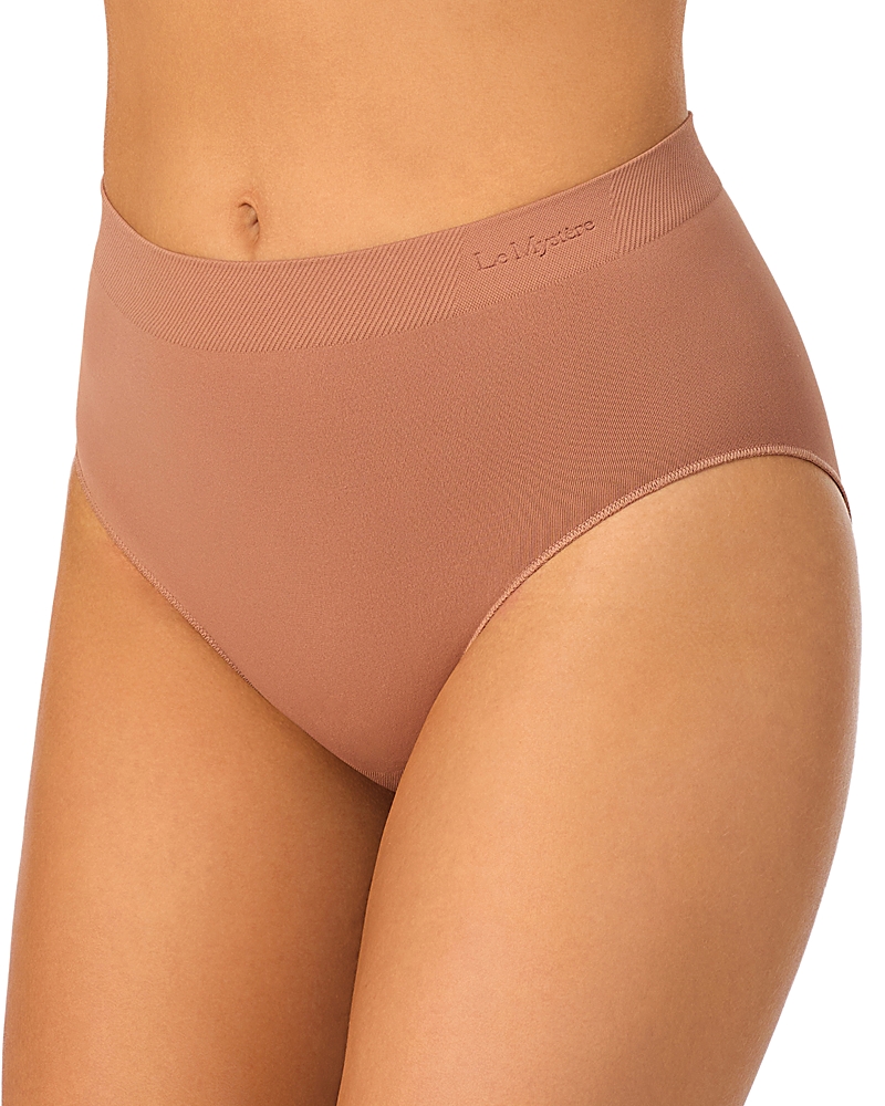 Le Mystere Seamless Comfort Briefs In Brown