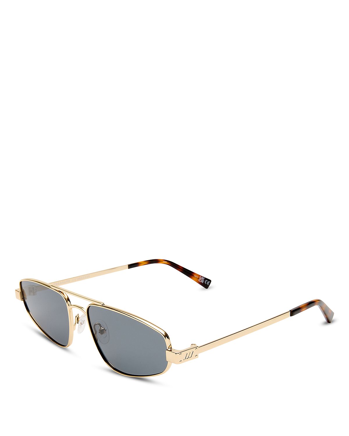 Le Specs Treasure Aviator Sunglasses, 59mm