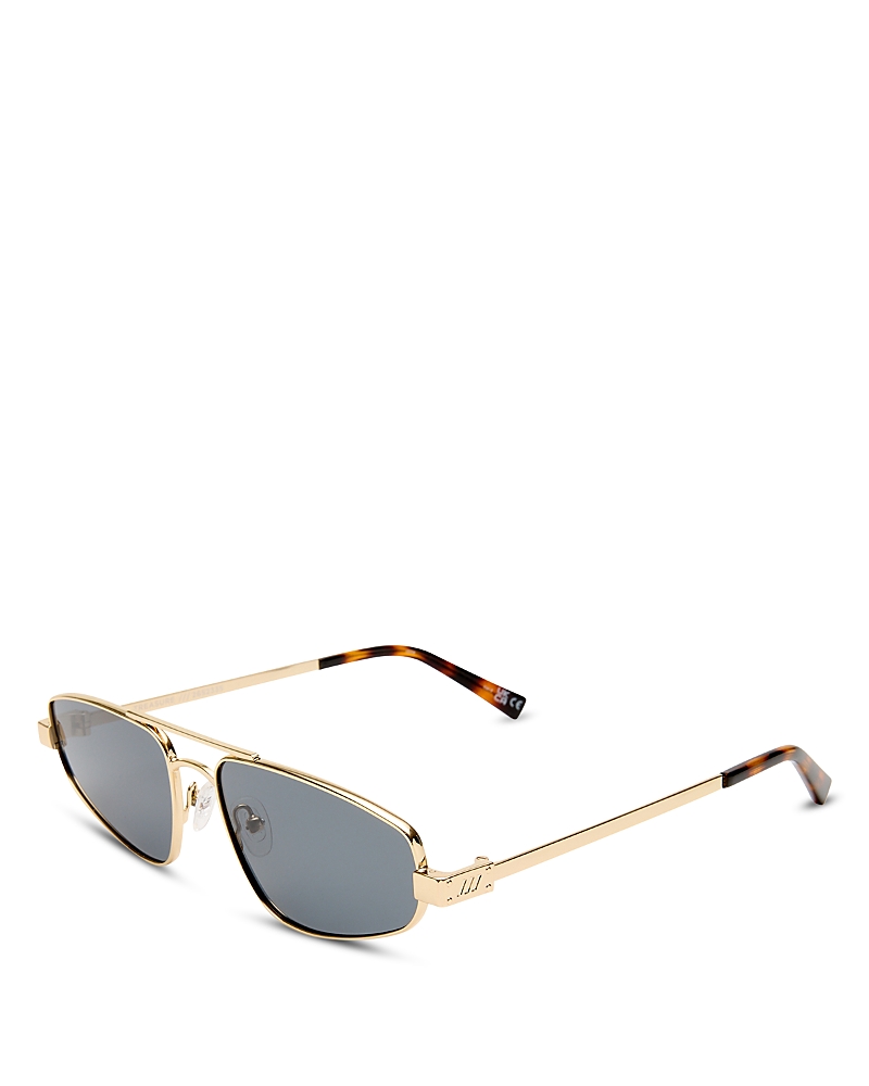 Le Specs Treasure Aviator Sunglasses, 59mm