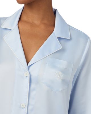 Long Sleeve Signature Satin Boxer Pajama Set