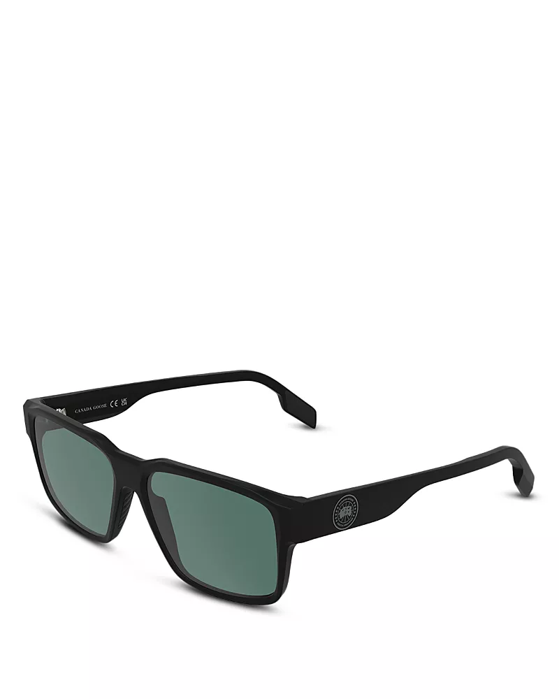 Canada Goose Sideris Rectangular Sunglasses, 58mm
