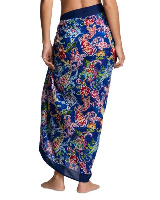 Border Pareo Swim Cover Up