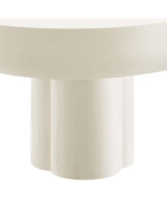  Caspian Oval Concrete Coffee Table