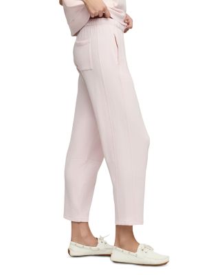 Brushed Fleece Seamed Ankle Pants