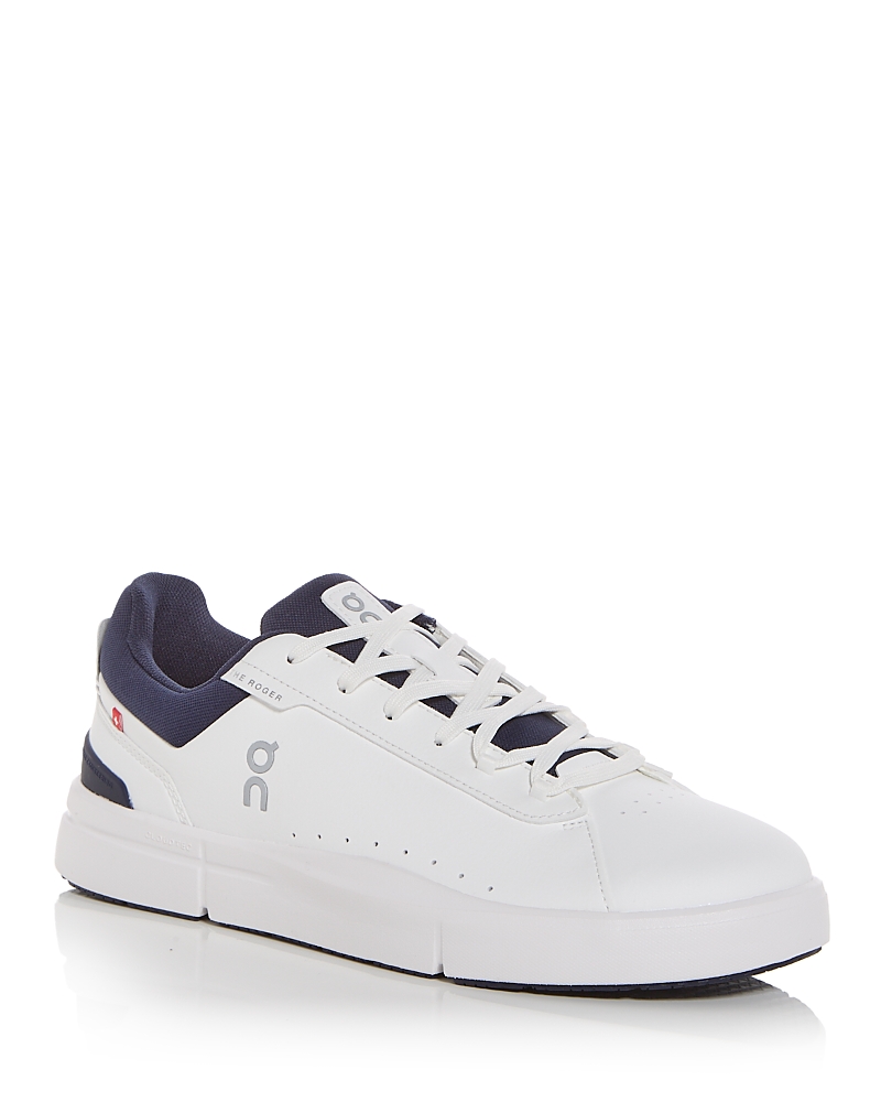 On Men's The Roger Advantage Low Top Sneakers in White Multi