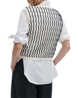Leslie Stripe Vest