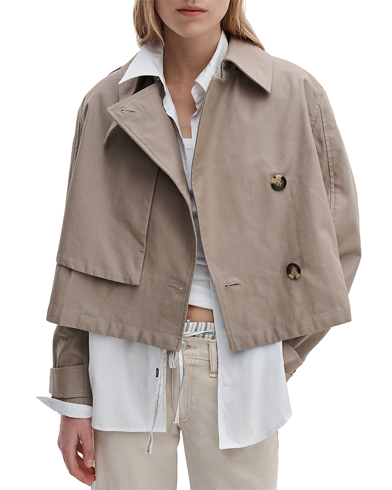 rag & bone Jamie Cropped Trench Coat