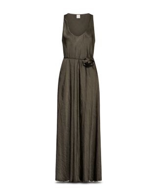 Alcool Crinkle Twill Dress