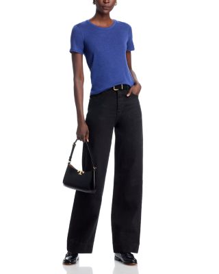 Machine Washable Cashmere Crewneck Tee