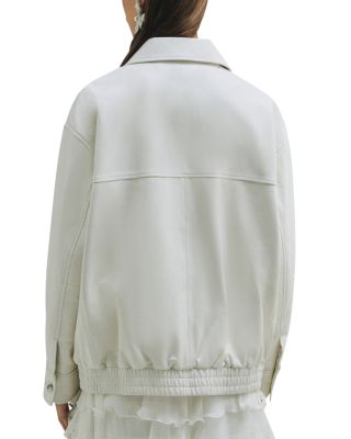 Vertice Nappa Leather Blouson Jacket