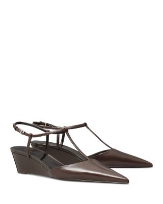 Women's Gigi Strappy Wedge Pumps