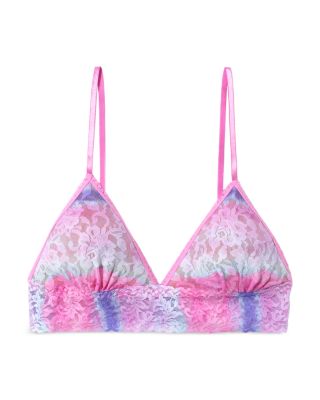 Printed Signature Lace Bralette