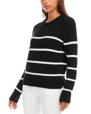 Stripe Crewneck Sweater