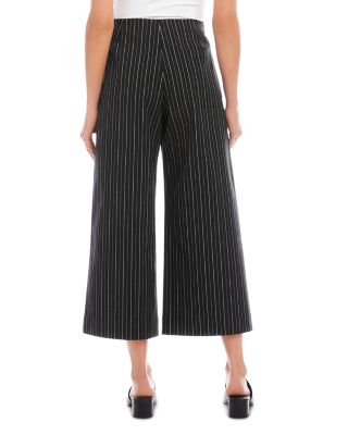 Cropped Wide-Leg Pants