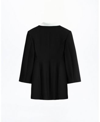  Double-Breasted Blazer Mini Dress