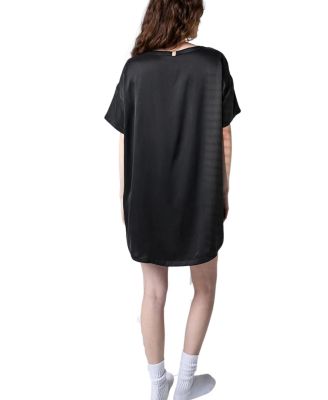 Silk Oversized Sleep Tee